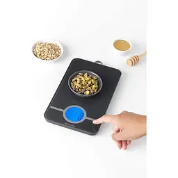 Ваги кухонні Brabantia Tasty+ цифрові чорні (122644) - мініатюра 3