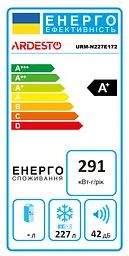 Ardesto Морозильна камера, 172.2x59.5х63.2, 261л, А+, NF, режим холодильника, білий - мініатюра 10