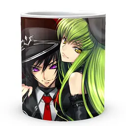 Кухоль GeekLand Код Гіас Code Geass smiles CG.02.16 330 мл білий - мініатюра 3