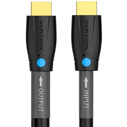 Кабель Vention HDMI M - M 8.0 м V2.0 Engineering 4K 60Гц 18Gbps HD 7.1 PVC Black - мініатюра 4