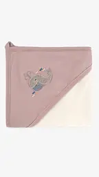 Рушник Unisex з кутком для малюка Ramel 319 80х90 см Фіолетовий (2000999332203) - мініатюра 3