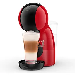 Капсульная кофеварка Krups Dolce Gusto Piccolo XS KP1A3510, 0.8 л, 1600 Вт, 15 бар, красно-черная