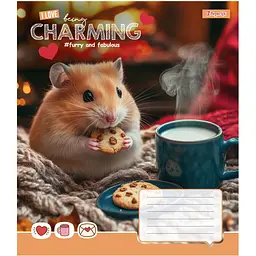 Зошит 1 вересня Charming А5, 18 аркушів в лінію (768186)  