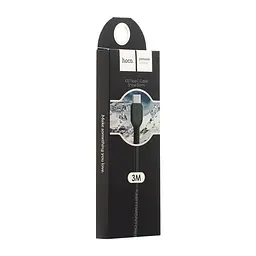 Кабель Hoco X20 Flash Type-c charging cable ( L-3M ) Black - мініатюра 2