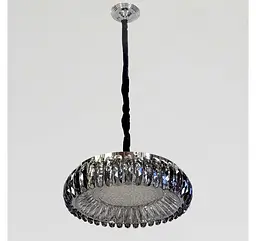 Стельова кришталева LED-люстра Artlight MT015/500CH, хром і димчасте скло, 100 Вт, від 10-18 м² - мініатюра 5