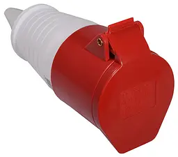 Розетка переносна P5 16А IP44 3P+N+PE ГП АСКО-УКРЕМ (A0080020003) - мініатюра 2
