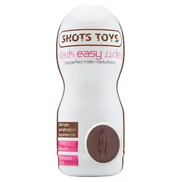 Мастурбатор ShotsToys Dark Easy Rider (коричневий) - мініатюра 2