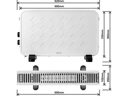 Конвектор ECG TK 2070 White - мініатюра 6