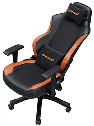 Ігрове крісло Anda Seat Luna Size L Black/Orange (AD18-48-BO-PV) - мініатюра 7