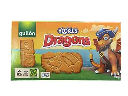 Печиво GULLON Hookies Dragons 330 г (8410376041460)
