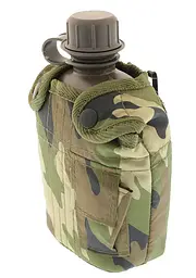 Фляга Mil-Tec USA 1 л. із чохлом Woodland, 14505020