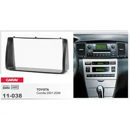 Перехідна рамка Toyota Corolla Carav 11-038 - мініатюра 4