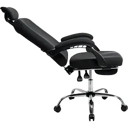 Офісне крісло GT Racer X-8003 Fabric, чорне (X-8003 Black) - мініатюра 4
