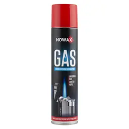 Газ Nowax для заправки всіх типів багаторазових запальничок 300 мл (NX74704)
