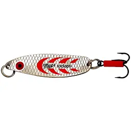 Блешня Mepps Syclops №2 17.0 g Silver/Red
