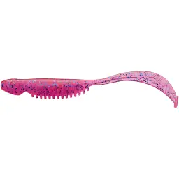 Силікон Reins Curly Shad 3.5" 443 Pink Sardine (14 шт/уп)