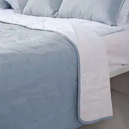 Декоративне покривало Sonex Capri 220х240 см сіре з білим (SO102405) - мініатюра 3