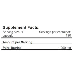 Амінокислота Amix Taurine 120 капсул - мініатюра 2