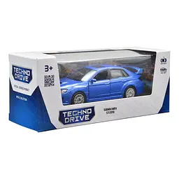 Автомодель TechnoDrive Subaru WRX STI, 1:32, синя (250334U) - мініатюра 11