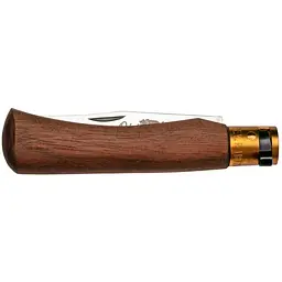 Ніж Old Bear Gift Box - Classic M, sheath in leather, walnut - мініатюра 4