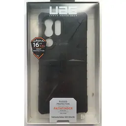 Оригінальний протиударний чохол UAG Pathfinder для Samsung Galaxy S22 Ultra (6.8") Black (213447114040) - мініатюра 3