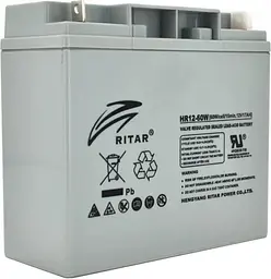 Акумуляторна батарея для ДБЖ Ritar AGM VRLA 12 V / 17 А*ч (HR1260W)