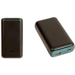 Зовнішній акумулятор Hoco Q1A Kraft Fully Compatible 20000 mAh чорний - мініатюра 3