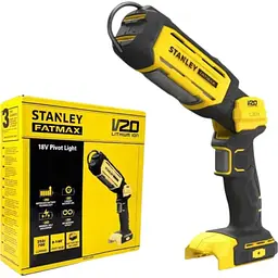 Ліхтар світлодіодний Stanley FatMax акумуляторний 18 В XR Li-Ion V20 (SFMCL050B-XJ) - мініатюра 2
