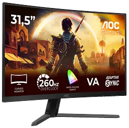 Монітор AOC 31.5" C32G42ZE Black teh0026634 - мініатюра 9