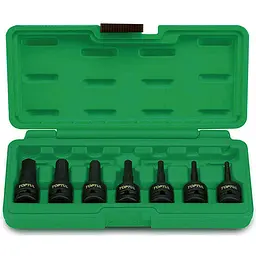 комплект насадок ударних 1/2" 4-14мм 7 од. Toptul hoz0007637