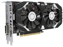 Відеокарта MSI GTX 1050Ti 4Gb OC (GTX 1050 TI 4GT OC) (GDDR5, 128 bit, PCI-E 3.0 x16) Б/в - мініатюра 2