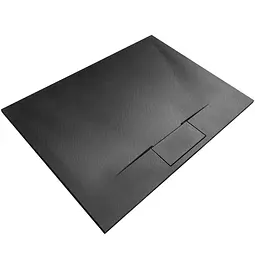 Душовий піддон Rea Bazalt 90x120 long black REA-K3325, Чорний матовий - мініатюра 2