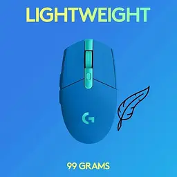 Мишка комп'ютерна Logitech G304 Lightspeed Blue (910-006016) - мініатюра 8