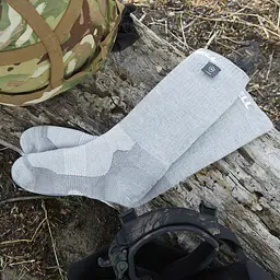 Шкарпетки DexShell Terrain Walking водонепроникні S сірі - мініатюра 11