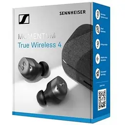 Навушники бездротові TWS Sennheiser MOMENTUM True Wireless 4 (700365) чорні - мініатюра 5