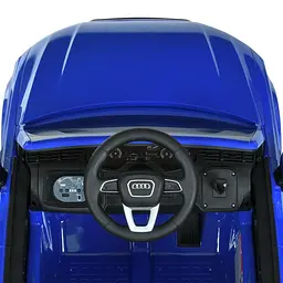 Дитячий електричний джип Bambi Audi 12V одномісний до 25 кг Синій (DE-169-E-904) - мініатюра 8
