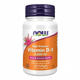 Вітамін Д-3, VIT D-3 2000 IU - 120 sgels