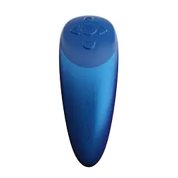 Смарт-вібратор для пар We-Vibe Chorus Cosmic Blue, сенсорне керування вібраціями стисненням пульта - мініатюра 4