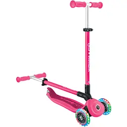 Самокат Globber Go Up Active 1+ до 20/50 кг фісташково-рожевий (744-110) - мініатюра 3