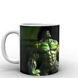 Кухоль GeekLand Халк Hulk hulk HU.02.018 330 мл білий - мініатюра 2