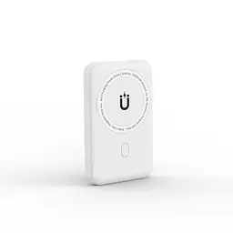 Зовнішній акумулятор Wiwu Snap Cube- Magnetic Wireless Charger Power Bank 10000mAh SC1000WHT (3C) White (6973218947020) - мініатюра 4