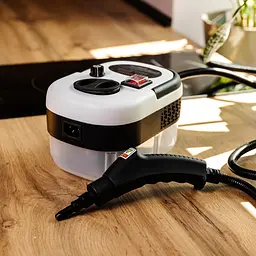 Пароочисник ручний Steam Cleaner 2500 Вт із набором насадок відпарювач Білий HP-SC-002-white - мініатюра 2