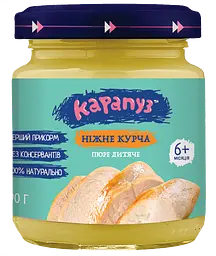 Пюре Карапуз Ніжне курча, 90 г