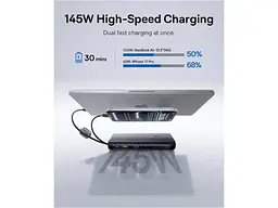 Зовнішній акумулятор (Power Bank) BASEUS Enerfill FC41 145W 25000mAh Black (E0028H, E0028H01) - мініатюра 8