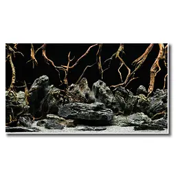 Двосторонній фон для акваріума Mystic, рулон 45 см × 15 м