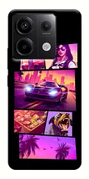 TPU чохол Demsky GTA vibes для Xiaomi Redmi Note 13 Pro 4G