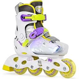 Ролики Cosmo ID Candy Flash 32-36 White (1012-CIS-CF-WH-32-36) - мініатюра 2