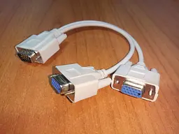 Розгалужувач Ritar Vga тато - 2 x мами male to 2female 20 см - мініатюра 7