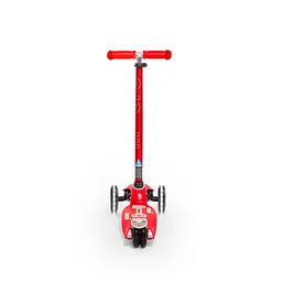 Самокат Micro Maxi Deluxe LED червоний (MMD068) - мініатюра 6