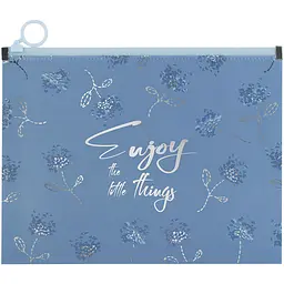 Папка "Axent" №1498-46-A Flower Symphony-3 A5+ zip-lock, на блиск. - мініатюра 1
